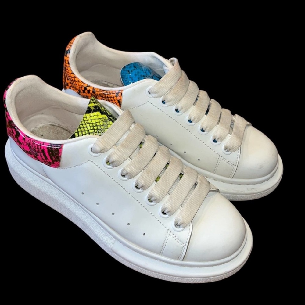 Alexander McQueen Larry Snake sneakers.